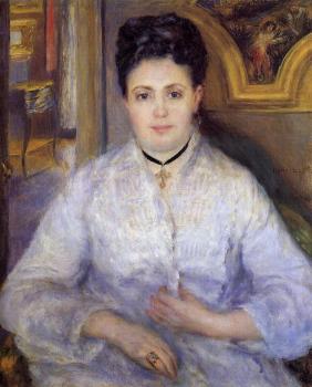 Pierre Auguste Renoir : Madame Chocquet